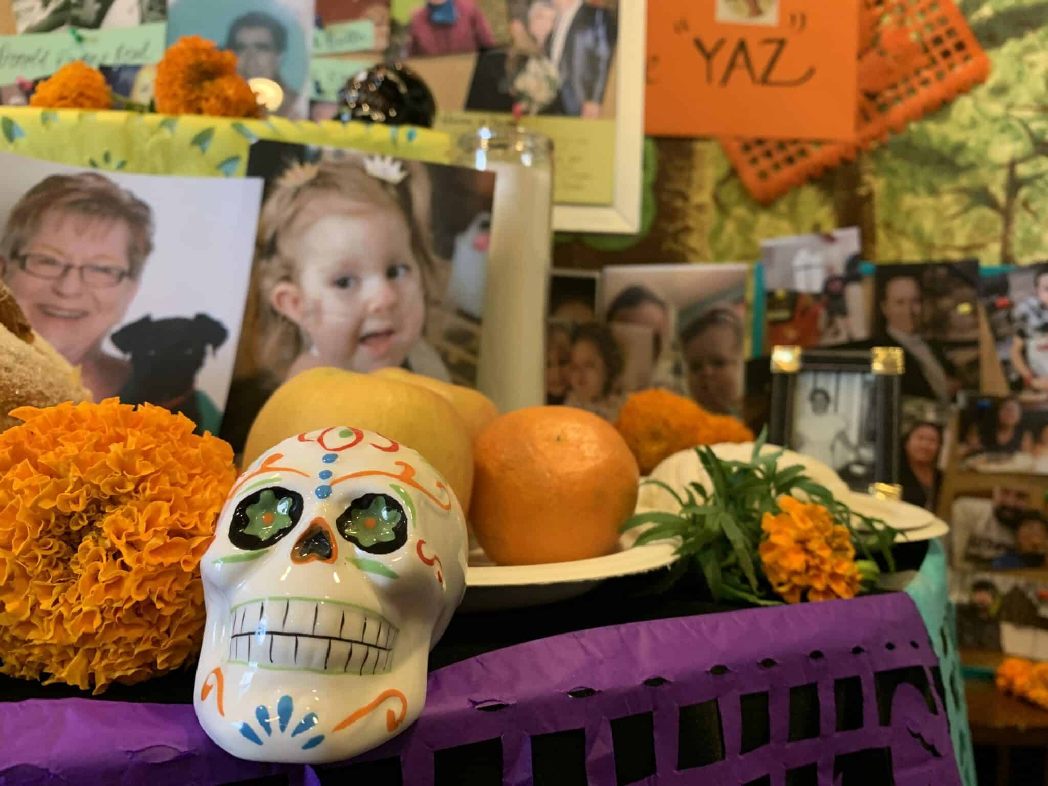Community Ofrenda: A Día de los Muertos Celebration